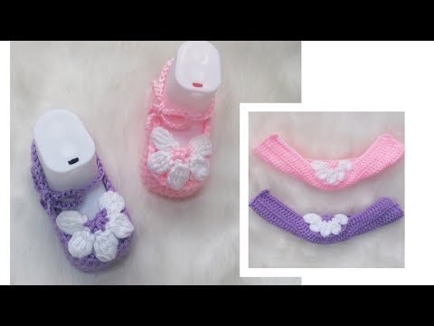 shortcut حذاء كروشيه سهل وسريع crochet easy shoes #shorts