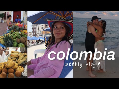 WEEK IN MY LIFE IN COLOMBIA ♡ beach days, what I eat, relaxing offline