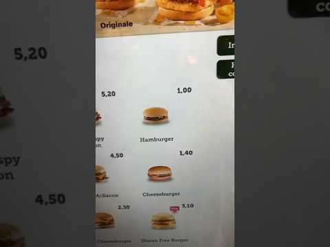Ordino solo HAMBURGER al McDonalds! Si può fare?