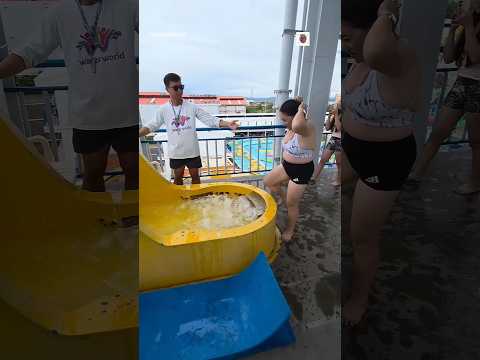 This Water Park is So Crowded 😱