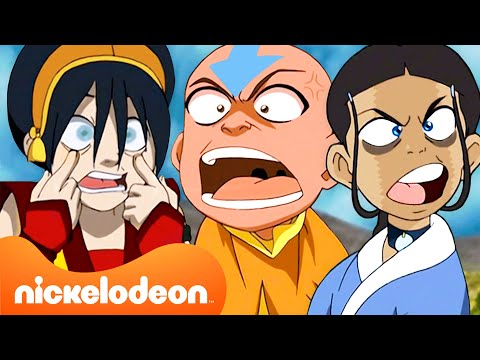 Avatar | Os momentos mais mal-humorados da Equipe Avatar! 😡 | Nickelodeon em Português