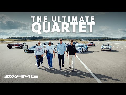 The Ultimate Quartet | Lewis Hamilton, George Russell, Toto Wolff & Mick Schumacher