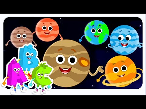 Planets Song, Learning Videos And Nursery Rhymes for Kids by Mr Alphabet