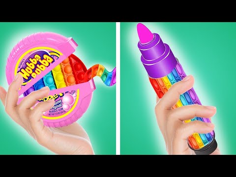 How To Sneak Snacks Into Class || Food Tricks & Edible School Supplies | Sneaking Hacks by Kaboom!