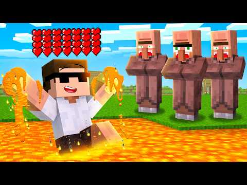 I FOOLED all VILLAGERS with 1,000,000 HEARTS in Minecraft!
