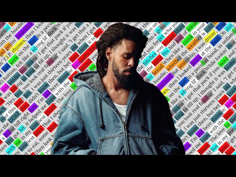 J. Cole, Quik Stop | Rhyme Scheme Highlighted