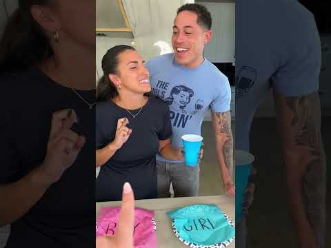 Unpredictable Gender Reveal! Boy or Girl? #shorts #couples