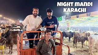 Rat Main Karachi Mandi Ghomi Kamal Kay Janwar Mily 😍