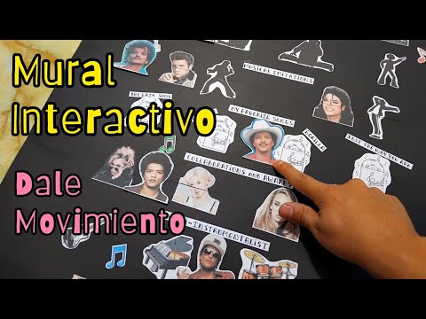 Mural Escolar Interactivo para Exposiciones