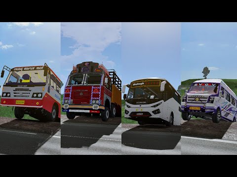 Truck Bus Driving | KSRTC, Force Traveler, Scania, Tata, Ashok Leyland