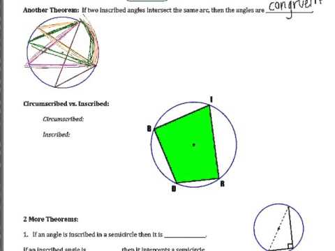 10 4 Inscribed Angles Answers Worksheet Jobs Ecityworks