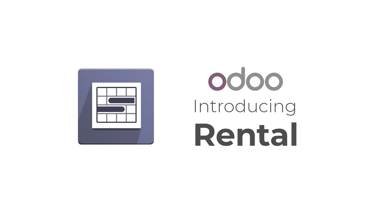 Odoo Rental - All your rental process gathered in one place | 10/22/2019

Discover the new application of Odoo 13, Odoo Rental! Manage all your rental properties and products in a few clicks. With our ...