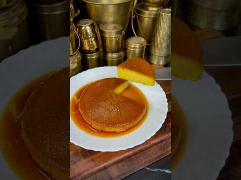 Bread Caramel Pudding 🍮 #recipe #sweet #indiandessert #food #shorts #fyp #tamilsong