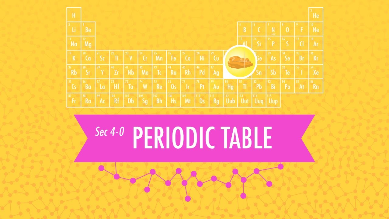 Crash Course Chemistry: The Periodic Table