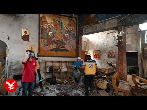 Suicide bomber kills at least 22 in Greek Orthodox church in Syria