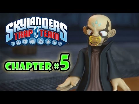 Let's Play Skylanders TRAP TEAM - Chapter 5 Chef Zeppelin w/ Light Element and Dark Element!