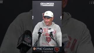 Chicago Bears: Ben Johnson on wearing No. 23 at UNC. (9/11/26)