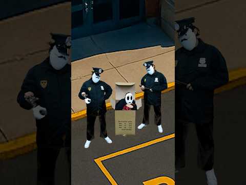 Why… is this the police station? 🚚➡️🚓