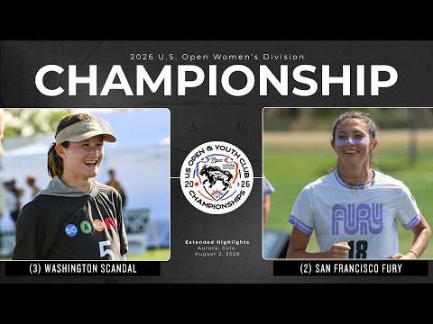 Video Thumbnail: 2026 U.S. Open Women’s Final EXTENDED HIGHLIGHTS: Scandal (2) vs. Fury (1)