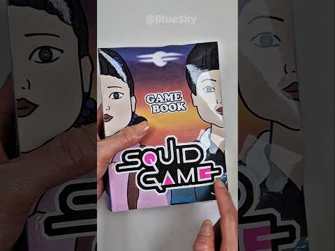 Squid Game3 game book #asmr #squishy #satisfying #papercraft #paperdiy