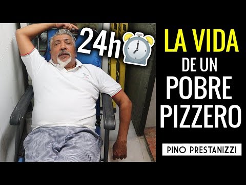 La DURA VIDA de un PIZZERO (24 horas) | Pino Prestanizzi