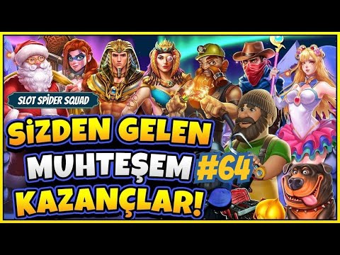 SLOT OYUNLARI 🕸 SİZDEN GELENLER SLOT 64 🕸 SİZDEN GELEN REKOR KAZANÇLAR VE MAX WİNLER SERİSİ