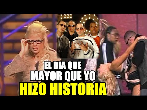 LA HISTÓRICA PRESENTACIÓN DE MAYOR QUE YO