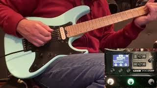 Schecter Super Shredder in Seafoam Green Plays Pantera and Excerpts from Upcoming Hot Blood EP