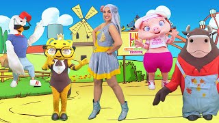 20 minuti di Canzoni per Bambini e Baby Dance con Camilla al Luna Farm  🐷🐝🐔🐂