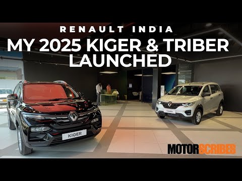 MY 2025 Renault Kiger & Triber launched | Lower prices & more features!