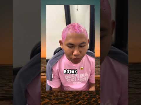 Omped visual botak pink😱 #shorts