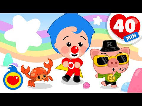 Congelados, A Ram Sam Sam, El Cangrejo 🎵👣 Canciones Infantiles Para Bailar (40 Min) | Plim Plim