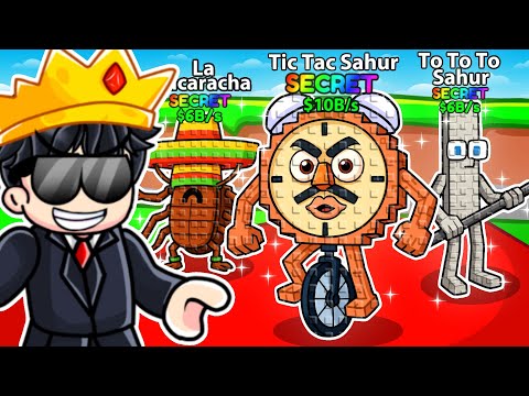 I Stole EVERY NEWEST MEXICAN BRAINROT in Steal a Brainrot Roblox