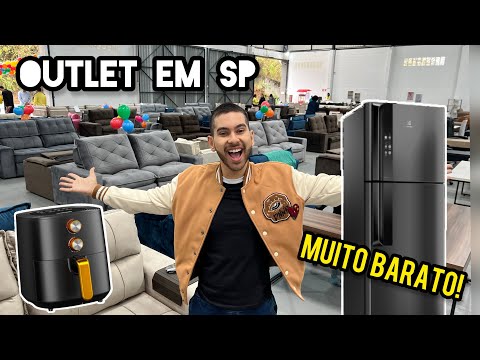 Tour em um outlet de artigos para casa em SP