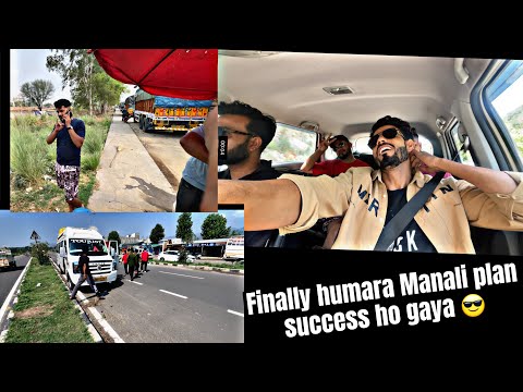 Finally humara Manali ka plan successfull ho gaya | Manali trip | Mr Shezu