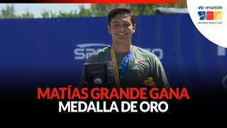 Matías Grande gana la medalla de oro en la Copa del Mundo de Tiro con Arco