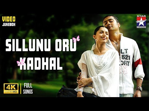 Sillunu Oru Kadhal - Video Jukebox | 4K | Suriya | Jyothika | Bhumika | AR Rahman | Vaali