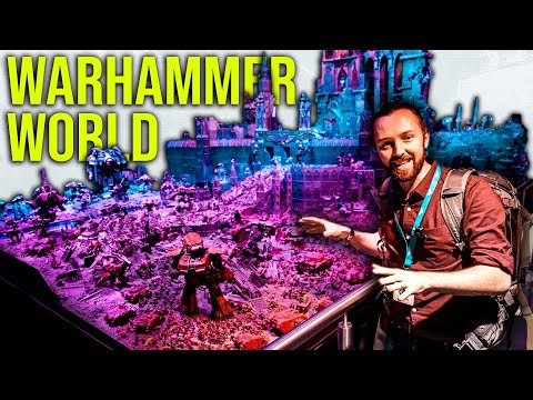 Games Workshop asked me to build a Warhammer World Display