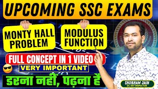 MOD function and Monty hall riddle probability questions | Must cover for upcoming SSC exams