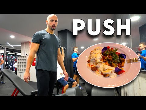 Ovo je moj PUSH day gde radim BICEPS. Vlog 947