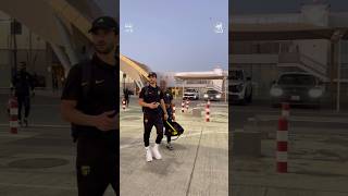مغادرة النمور إلى الرياض 🛫💛