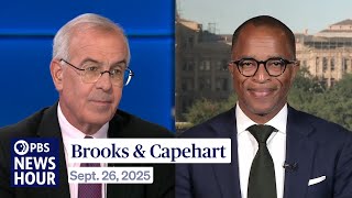 Brooks and Capehart on the Comey indictment and upending of DOJ norms