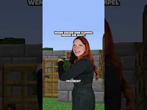 Wenn dein Kumpel in Minecraft neben dir baut: #gaming #meme #gamer #comedy