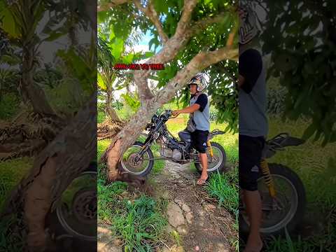 AWD 2X2 bike vs Tree🔥