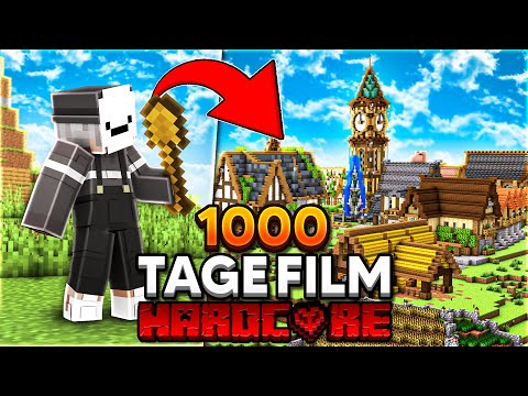 Ich Überlebe 1,000 Tage in Minecraft Hardcore [Film]