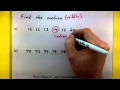 Finding the Median in Datasets
