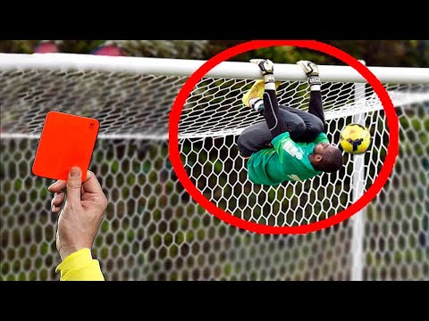 10 FAMOUS RED CARDS GOALKEEPERS IN FOOTBALL