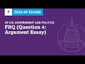 Argumentative Essay and Government Powers