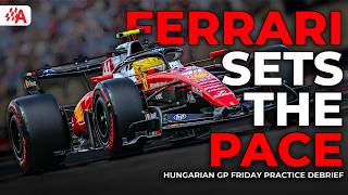 Ferrari vs Mercedes battle begins in Hungary | F1 Hungary Practice Debrief