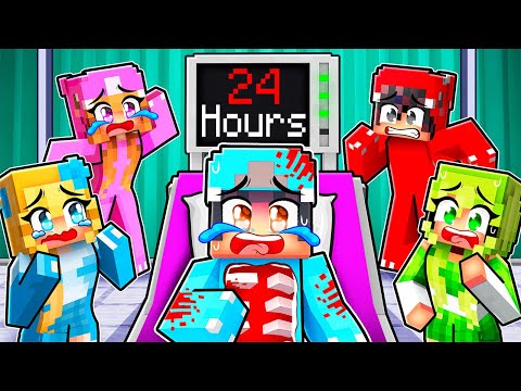 Omz Has Only 24 HOURS to LIVE In Minecraft!